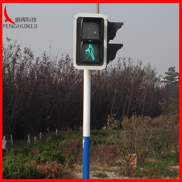 Pedestrian signal lamp installation works